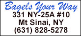 Bagels Your Way Sponsorship Banner